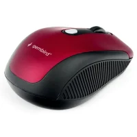 Мышь Gembird MUSW-420-1 (черный/красный) фото 2